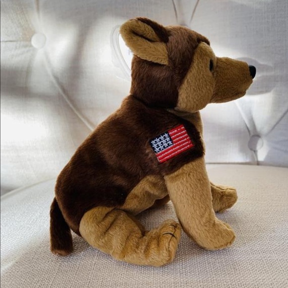 Ty Beanie Babies Courage the German Shepherd 9/11 - Picture 3 of 8
